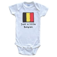 Samo malo belgijsko smiješno slatka Belgija zastava za bebe
