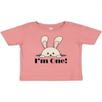 Inktastic Prvi rođendan Baby Bunny Godina Dječja dječaka ili majica za bebe
