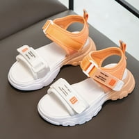 Aaiyomet Dječje cipele platforme sandale Boja podudaranje mekane jedine plaže sportske sandale slade