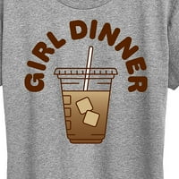 Instant poruka - ICED djevojka za kafu - Ženska grafička majica kratkih rukava