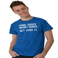 Neki momci se vjenčaju LGBTQ Pride Muška grafička majica Tees Brisco Marke M