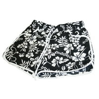 Capreze Ženske kratke hlače nacrtavanje elastičnih struka Ljeto plaža Hlače cvjetni print Mini pant