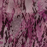 Onuone viskozni dres Fuschia Pink tkanine Životinje šivaće tkanine od dvorišta tiskane diy odjeće šiva