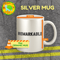 Kriminalistički manijak - 11oz srebrni šalica za kafu