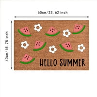 Tepih Ljeto Dobrodošli Pozdrav Zdravo Sunshine Doormat Funny Slatka prostirka za vrata Novi dom