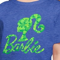 Barbie - Dan Shamrock uzorka Shamrock - Grafička majica mališa i mladih