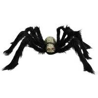 Cuoff Halloween Decor Horror Prop akcije Simulacija plišani pauk Ative Domac Decor Gold