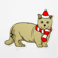 Naljepnice naljepnica Angdest Club naljepnica za božićne mačke premium za laptop fon