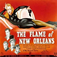 Plamen New Orleansa - Movie Poster