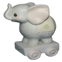 Dragocjeni trenuci Neka vaš rođendan bude gigantska starost Četiri slonova porculan figuri Q-GP705