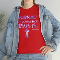 ObiteljskoPop LLC Normal ISnt se vraća Isus Je li majica, veseli uskrsni muški majica, Uskršnja kršćanska