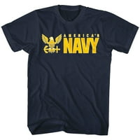 Navy Eagle Logo Muška majica