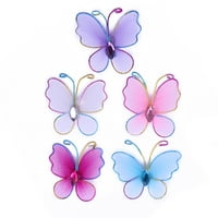 Pakovanje mješovitih boja zaliha leptira za vjenčani zabava ukras doma