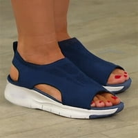 WEFUESD platforme sandale za žene papuče za žene ženska modna ljetna mrežaste platforme casual ženske