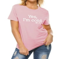 Žene Da, hladno je slovo Okrugla majica Ležerne prilike
