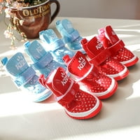 Sarkoyar Pet Cipele Neklizaju čuvaju tople vodootporne zimske ljubimce male passke čizme za snijeg za