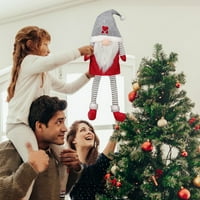 Gnome Božićno stablo Topper Gnomi Ornament ukrasi Navidad Natal Privjesci za odmor Décor Xmas Doll