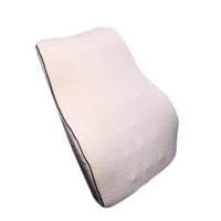 Novobey čisti memorijski rečni jastuk za jastuk za lumbalni nosač lumbalni jastuk za uredski stolica za automobilski memorijski redak jastuk za bolove u leđima