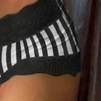 Chueoow ženske ljetne kratke hlače Seksi ispis čipke čipke pralice bez rukava za spajanje kratkih kratkih