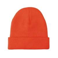 IOPQO bejzbol kape žene zimske tople kabel kukičani pleteni šešir Beanie Cap stil lubanje trendi kapa