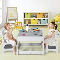 Seiseen Kids stol i set za stol, u kategoriji aktivnosti sa skladištem, odvojiva tablica za djecu za