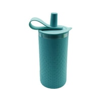 OVZNE OZ boca za vodu, silikonska šalica za vodu 450ml Sportski silikonski boca za boce slamke za brtvene