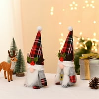 Božićni gnomi Elf Doll Božićni ukrasi za kućni ukras božićnog stabla Natal Navidad poklon sretna nova