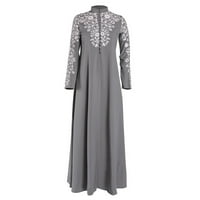 Arapska kaftana Abaya Maxi Ženska šivanje drešene haljine Dress Haljina Ženska haljina Žene Ležerne