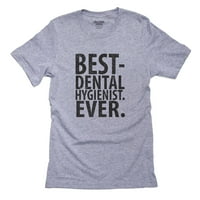 Trendy Best. Zubni higijenist. Ikad. Muška siva majica
