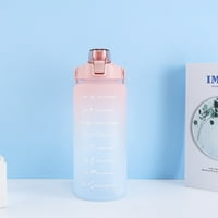 Visgogo boce za piće s vremenskim markerom, nepropusne sportske boce za vodu za fitness teretana joga putovanja