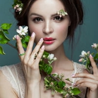 Pgeraug pokloni za žene prstena moda Inlaid dijamantni prsten lično prsten za ljuljanje nakita zaručiti