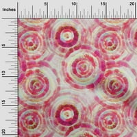Onuone pamučne kambrične ružičaste tkanine kravata boja šivaći materijal za ispis tkanine uz dvorište