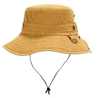 LeylayRay Unise modni vanjski zaštitni kapa za zaštitu šešira FISHERMAN KAP Čvrsta ribolovna šešir