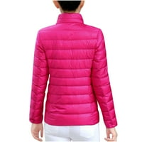 Ženske vrhove Clearence Trendy zatvarači kaputi labavi dugih rukava bomber topla bluza kratka parkasna odjeća