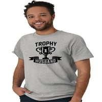 Trofejni suprug broj Hubby slatka muška grafička majica Tees Brisco Marke