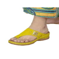 Ymiytan WEDGE BUNION Sandale za ženske platforme papuča visoke pete klinasti flip-flop lagana težina