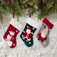 Božićne čarape Božićne ukrase Novogodišnji Snjegović Santa Xmas Gifts Bag