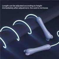 PVC luminozni uže za preskakanje Jednostavno korištenje LED noćnog užadi za preskakanje uže za preskakanje
