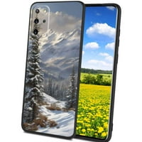 Kompatibilan sa Samsung Galaxy S20 + Plus futrolom telefona, Snow-Wilderness - Silikonski zaštitni materijal