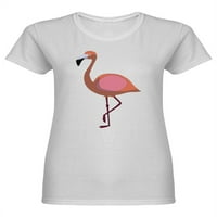 Pink Flamingo u obliku majica u obliku stava žene - MIMage by Shutterstock, ženska x-velika
