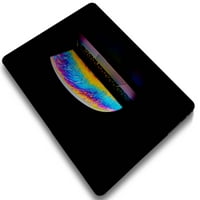 Kaishek Hard Shell pokrivač samo kompatibilan - otpuštanje najnovije macbook Pro 13 sa + crni poklopac