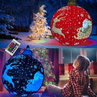 Do 50% OFF igračaka na otvorenom Božićne ukrase na naduvavanje sa LED svijetlom božićnim kuglem ukrase