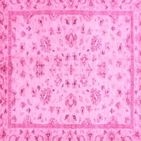 Ahgly Company u zatvorenom pravokutniku Oriental Pink Tradicionalni prostirke, 7 '9 '