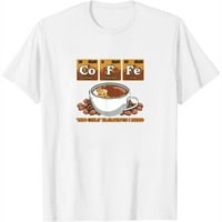 Funny Barista naučnička kafa periodična stola elemenata majica
