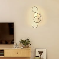 Do 50% popusta, DVKPTBK Modern LED 22W Zidna svjetla Glazba Note Whatway Noćni zidni svjetiljci