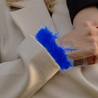 Girls Slap narukvica, plišani kosu interaktivni pribor za narukvicu rukavi za djecu Deco Decoration Kids Blue