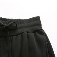 Hlače za muškarce Ležerne hop hlače Jednobojne staze čipke za vježbanje hlače sa džepom mens pada modne