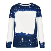 Smihono Cleariance T majice Bluza za žene Vrhovi labavi blok u boji Dame Fashion Winter Proljeće Kratki