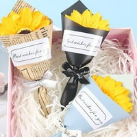 Dianhelloya Sapun Cvijeće Mini Realistic Charming Romantic Lažni vječni sapun za Valentinovo za Valentinovo