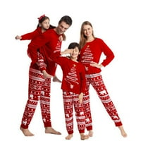Usklađivanje božićnih PJ-je za obiteljske pamučne porodične jamme pidžame za djecu odmorišta za spavanje